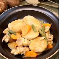 鶏肉と里芋の白みそ煮